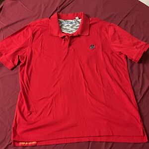 Robert Graham Red Polo Shirt